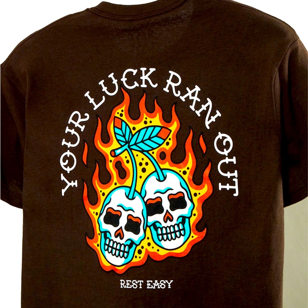 Your Luck Ran Out Tee - Picture 3 of 4